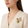 Fashion Creative Animal Insect Bee Brooches Women Clothing Coat Suit Jewelry Accessories Gifts