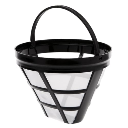 Reusable Cup Basket Coffee Filter - Compatible with Most Coffee Maker Tools and Accessories.