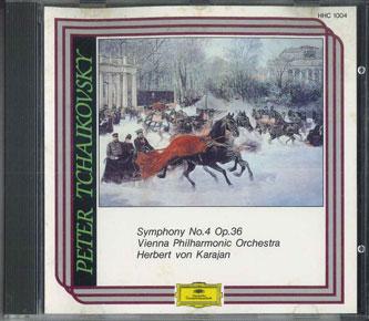 

CD HERBERT VON KARAJAN - Tchaikovsky:symphony No.4 Op.36 HHC1004 POLY GRAM Japan Classical Used