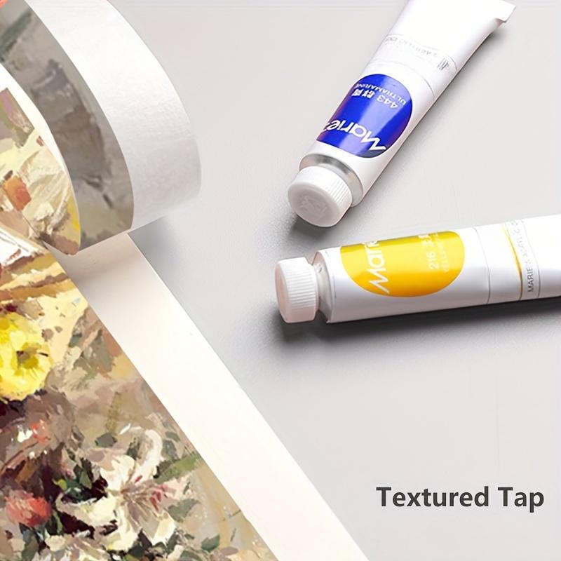 3pcs Artist Tape for Watercolor and Painting, Medium Adhesive Paper Masking - Ideal for Artists, Drawing, and Paper Crafts, Watercolor Projects