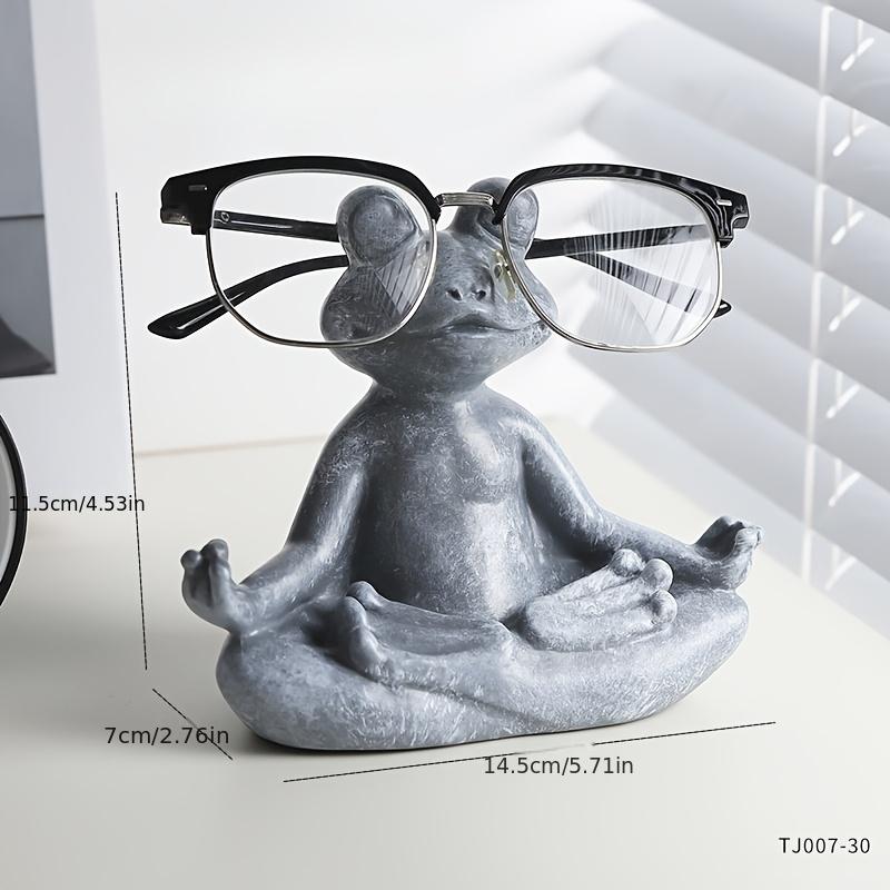 2pc Frog Eyeglass Holder Fashionable Glasses Display Stand