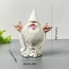 Gnomes Dwarf Garden Statue Miniatures Courtyard Resin Gnomes Landscape Desktop Ornament Decoration Dropshipping