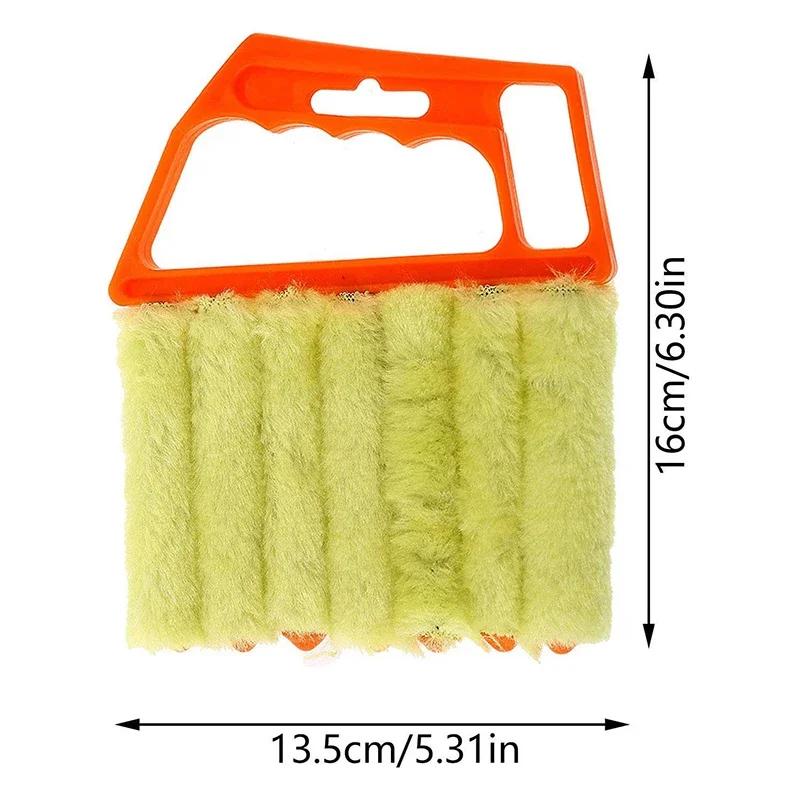 Vent Blinds Cleaner Cloth Brush Auto Air Conditioner Microfiber Air Conditioner Duster Electric Fan Cleaner Washable Tool