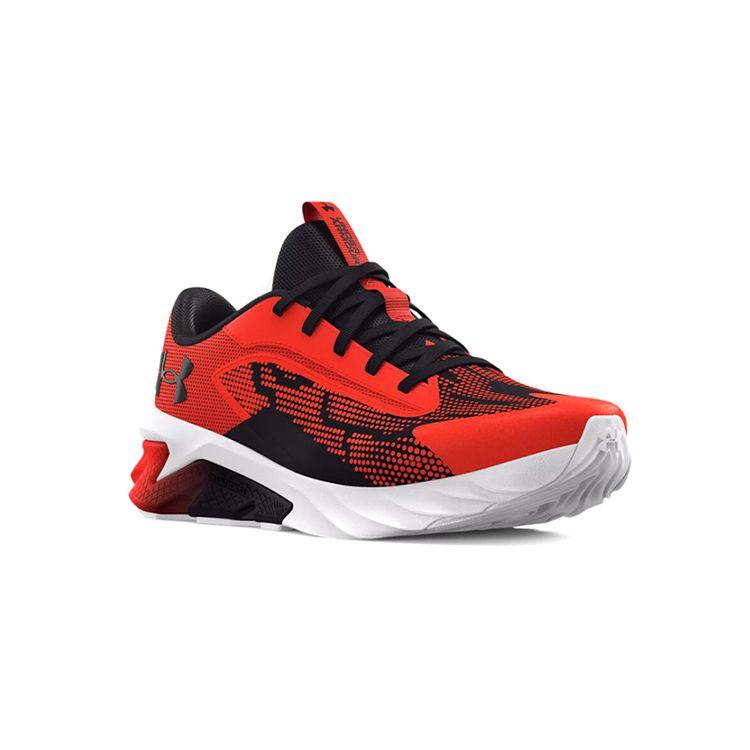 Under Armour Scramjet 4 PS Phoenix Fire Kids Sneakers Red Halo-Grey 3024209-600