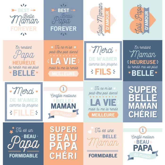 Stickers - Father-in-law and Mother-in-law - 48 Designs
