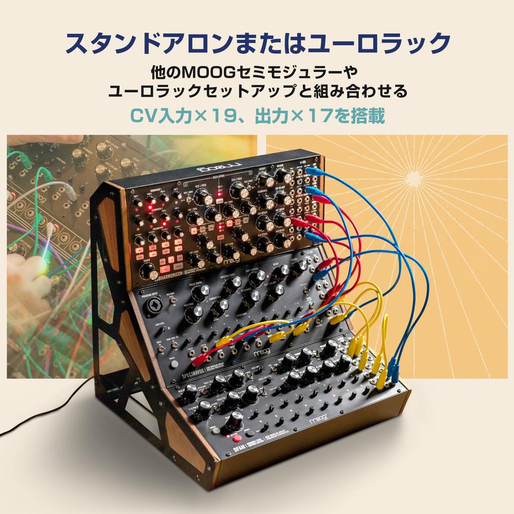 MOOG Spectravox Analog Spectral Processor Analog Oscillator Patchbay and Headphone Output Filterbank/Vocoder Semi-modular 3.5mm
