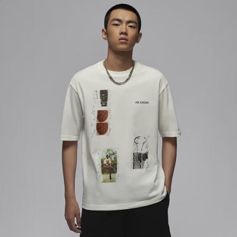 Jordan Men s Cotton Short Sleeve T-Shirt L