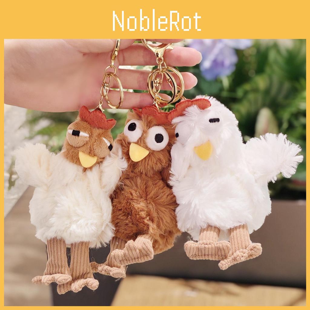 Red Book Collectible Rooster Plush Toy With Sound For Kids Room Decor