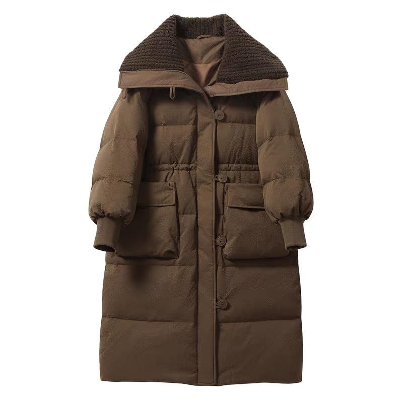 New cotton-padded clothes for women's winter long thickened cotton-padded jackets, loose design cotton-padded jackets