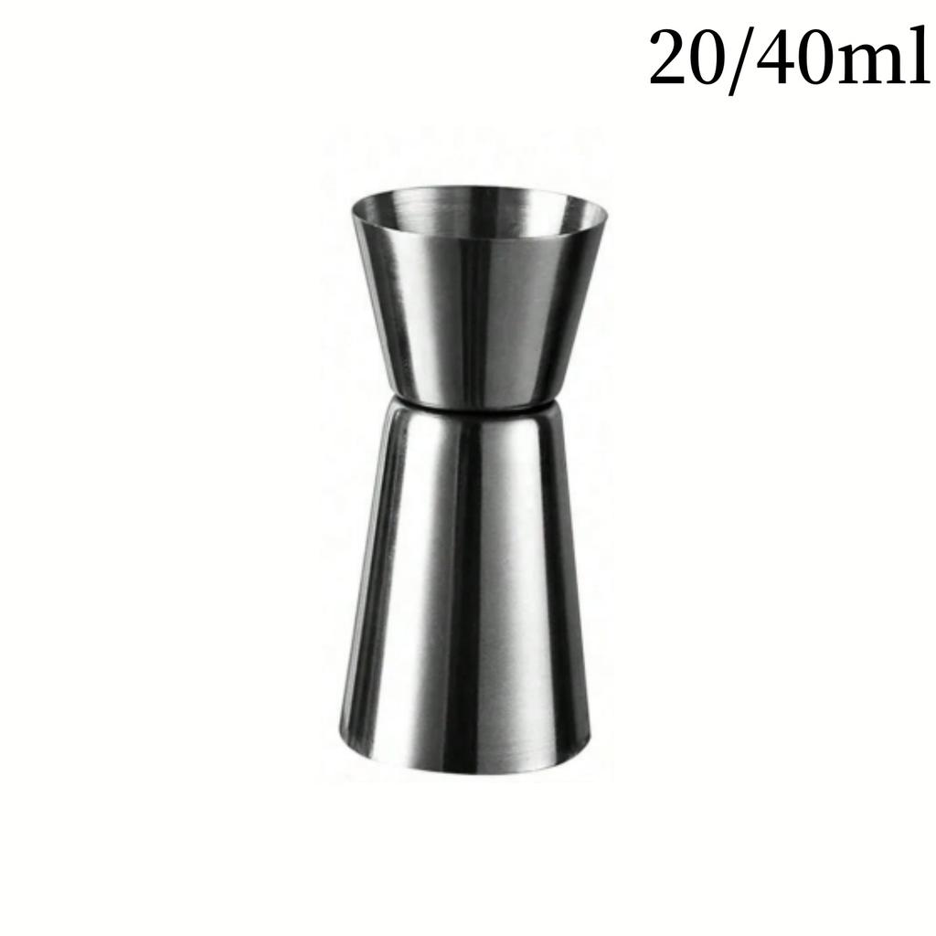 Stainless Cocktail Measuring Cup Peg Jigger Shaker Bartender Beverage Measurer Dual Shot Drink Spirit Measure Tool for Party Bar