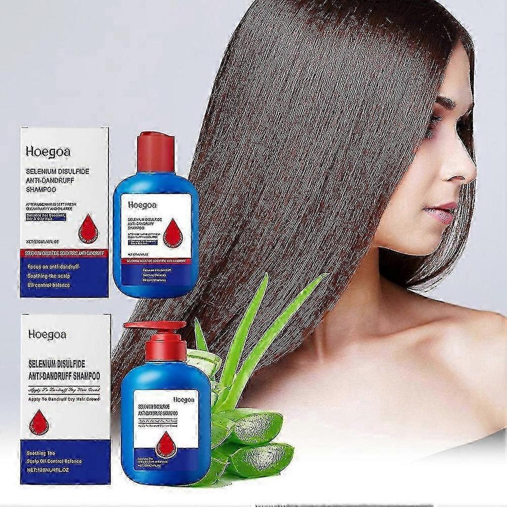 2026 1-3Pcs Selenium Disulfide Anti-Dandruff Shampoo - Deep Cleansing Oil Control, Scalp Relief Dandruff Control Hair Wash for Men Women