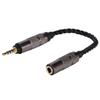 High Stereo Audio 2.5mm Balanced Male To 3.5mm Stereo Female  Sound Enhancement