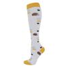 1Pair Snug Support Stockings For Compression Wear Cooling Running Cycling Pressure Soccer Adult Sock Korean Edition Network Pressure Socks