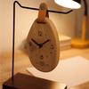 Solid Wood Table Clocks Entrance Entrance Creative Desktop Watch Living Room Desk Clock Ornament Bedroom Decoration Ornament