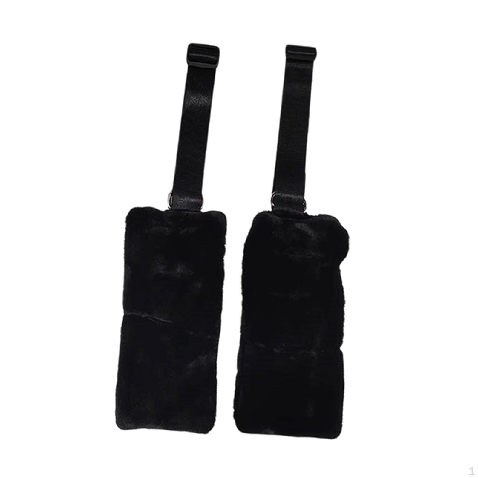 

Pilates Straps with Cover for Reformer Foot And Hand Loops Resistance Band Accessories чёрный