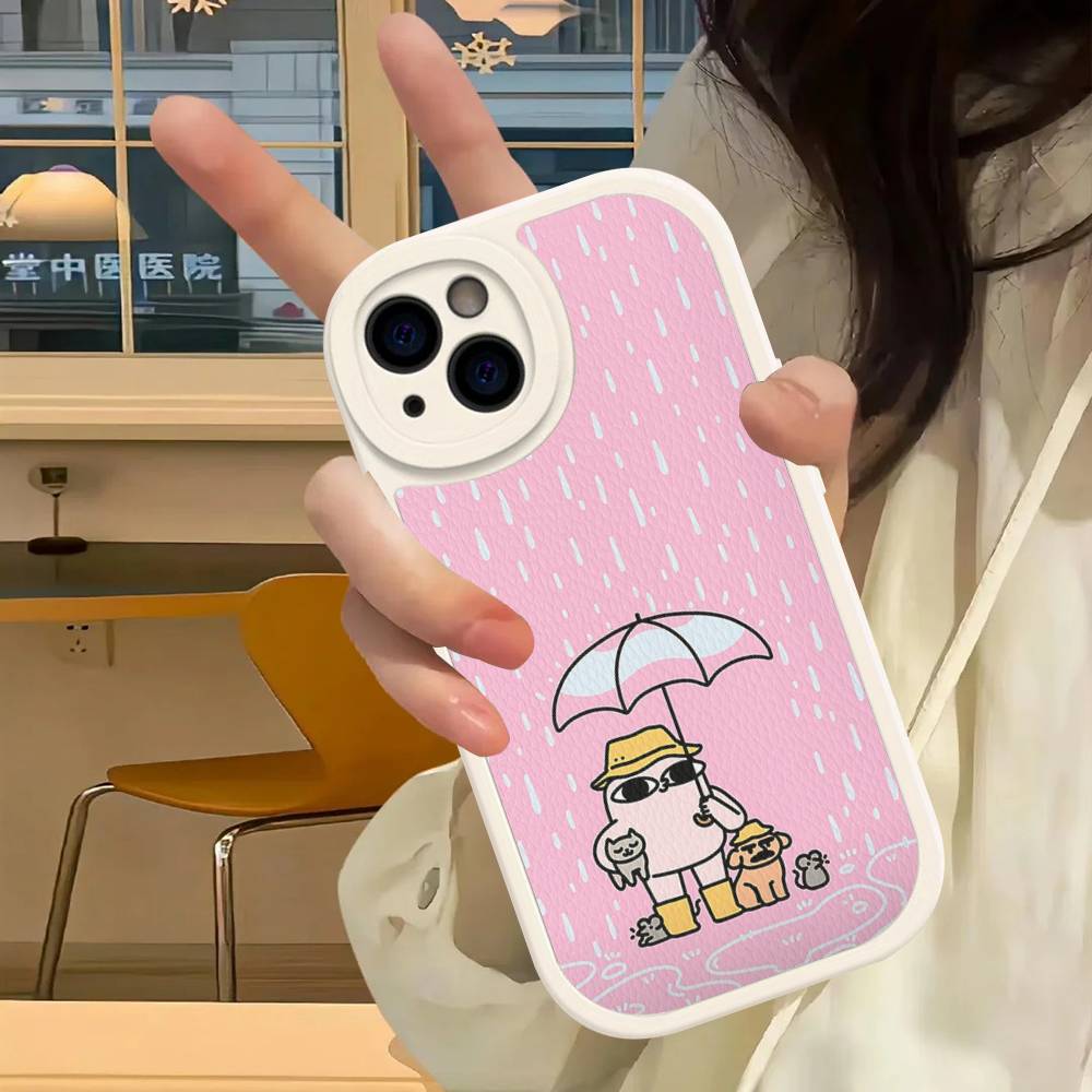 

Ketnipz Cartoon Leather Phone Case For IPhone 16 15 14 13 12 11 Pro Max Plus Cover iphone 11