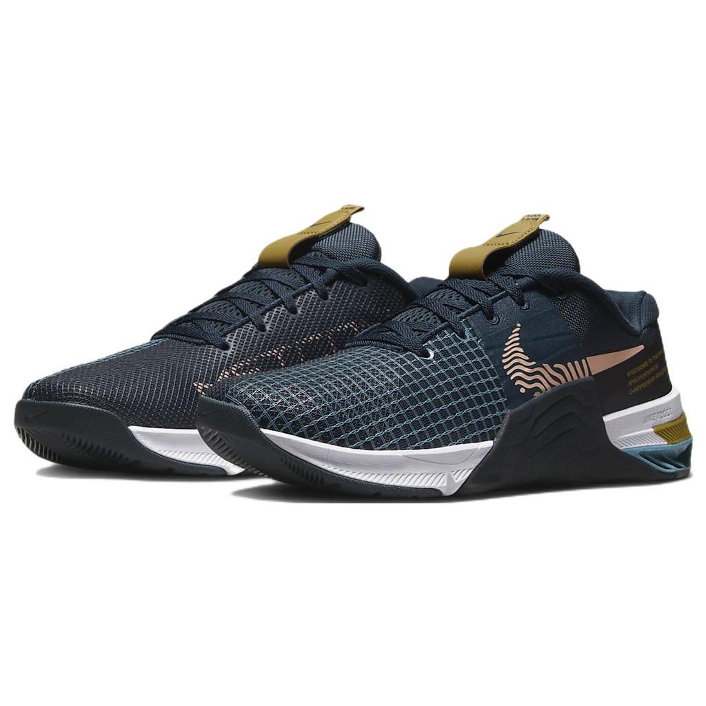 Nové Nike Metcon 8 Armory Navy Obsidian Cerulean Arctic Orange DO9328-401