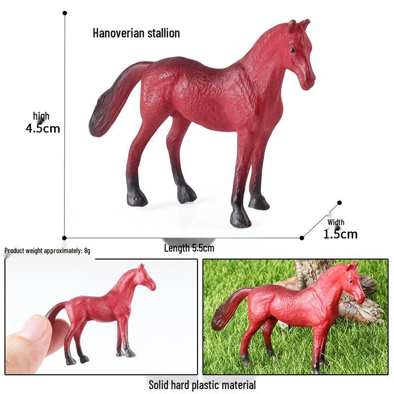 Children's Prancing Horse and Jockey Toy Set