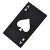 Ace of Spades Stainless Steel Credit Card Bottle Opener