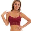 Plus Size Lace Anti-Exposure Spaghetti Strap Bandeau Women's Strapless Vest