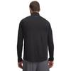 Under Armour Solid Color Half-Zip Running Training Fitness Long Sleeve T-Shirt Men Tops Black 1328495-001