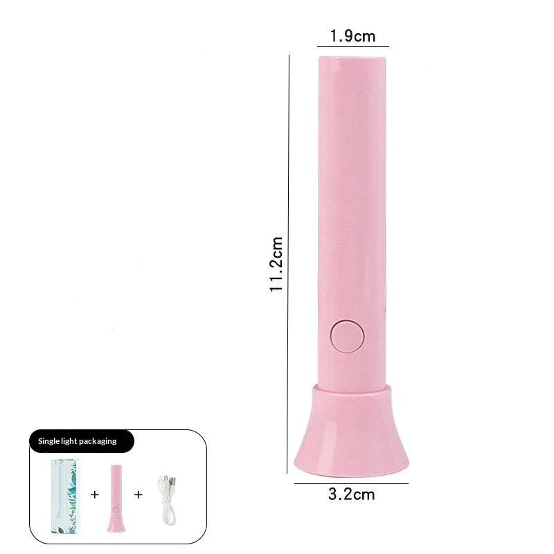 Handheld UV Gel Nail Lamp Cordless Mini Rechargeable Fast Curing Portable Light for Travel Manicure DIY
