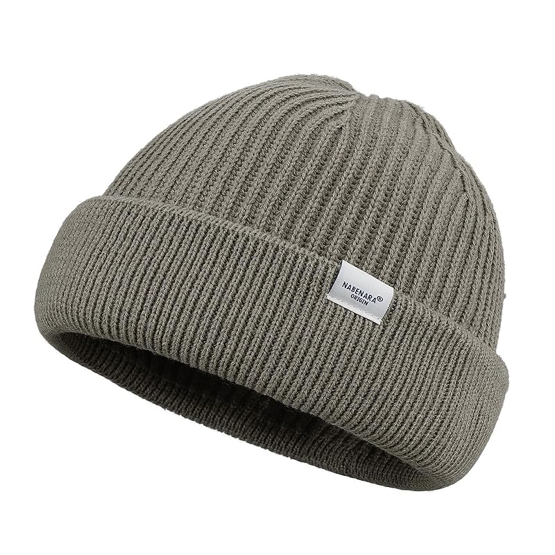 

[Croogo] knit hat autumn/winter ribbed Thick Cold protection beanie hat knit cap beanie cap Fluffy, stretchy, simple, stylish, warm, lightweight free