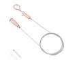 1 Pcs Lifting Code Suitable For Light Panels Adjustable Hanging Clothesline Fixed Guardrail Lock Wire Rope Spring Hook