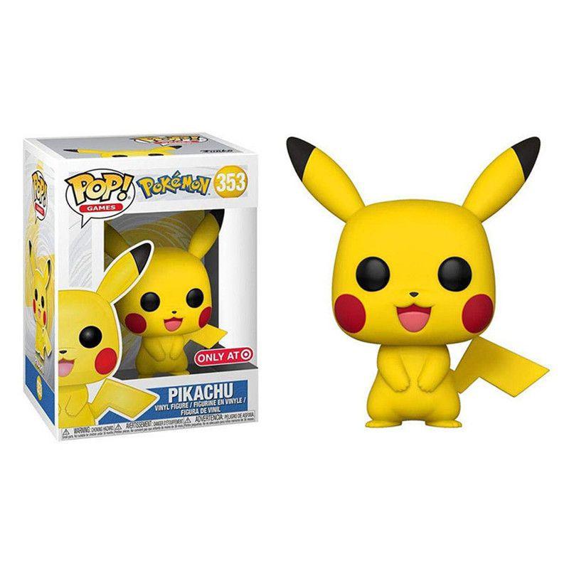 Funko Pop Pokemon Figurka Akcji Pikachu Bulbasaur Charmander Squirtle Kolekcjonerskie Zabawki dla Dzieci