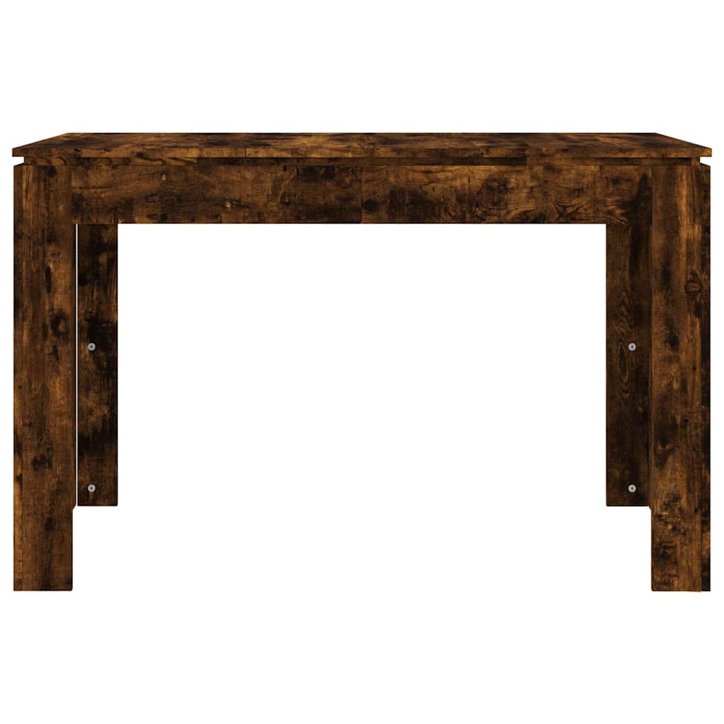 Vidaxl Dining Table, Smoked Oak, 120X60X76 Cm