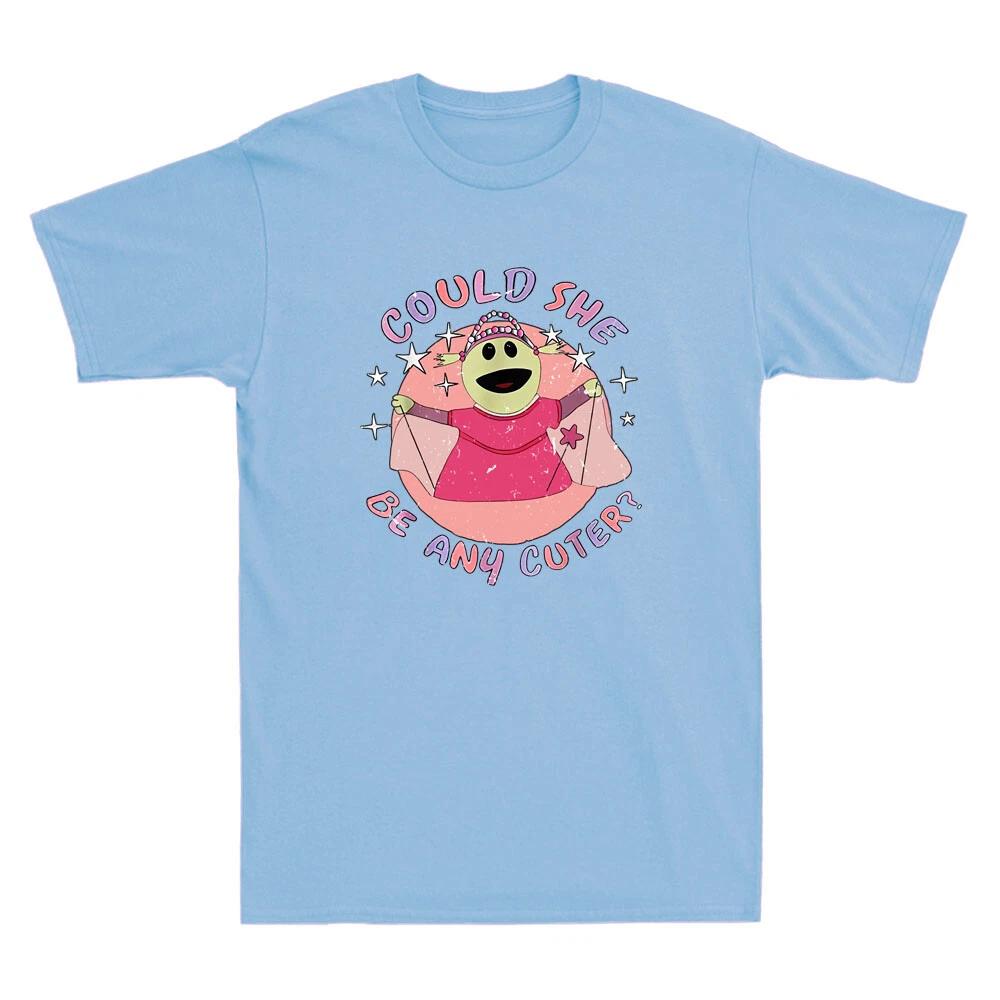 Could She Be Any Cuter? Funny Cartoon Meme Humor Quote Vintage Unisex T-Shirt 2XL
