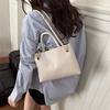 Fashion Casual Woven Texture Bag Women's Niche Simple Texture Handbag Shoulder Bag Crossbody Popular Women's Bag