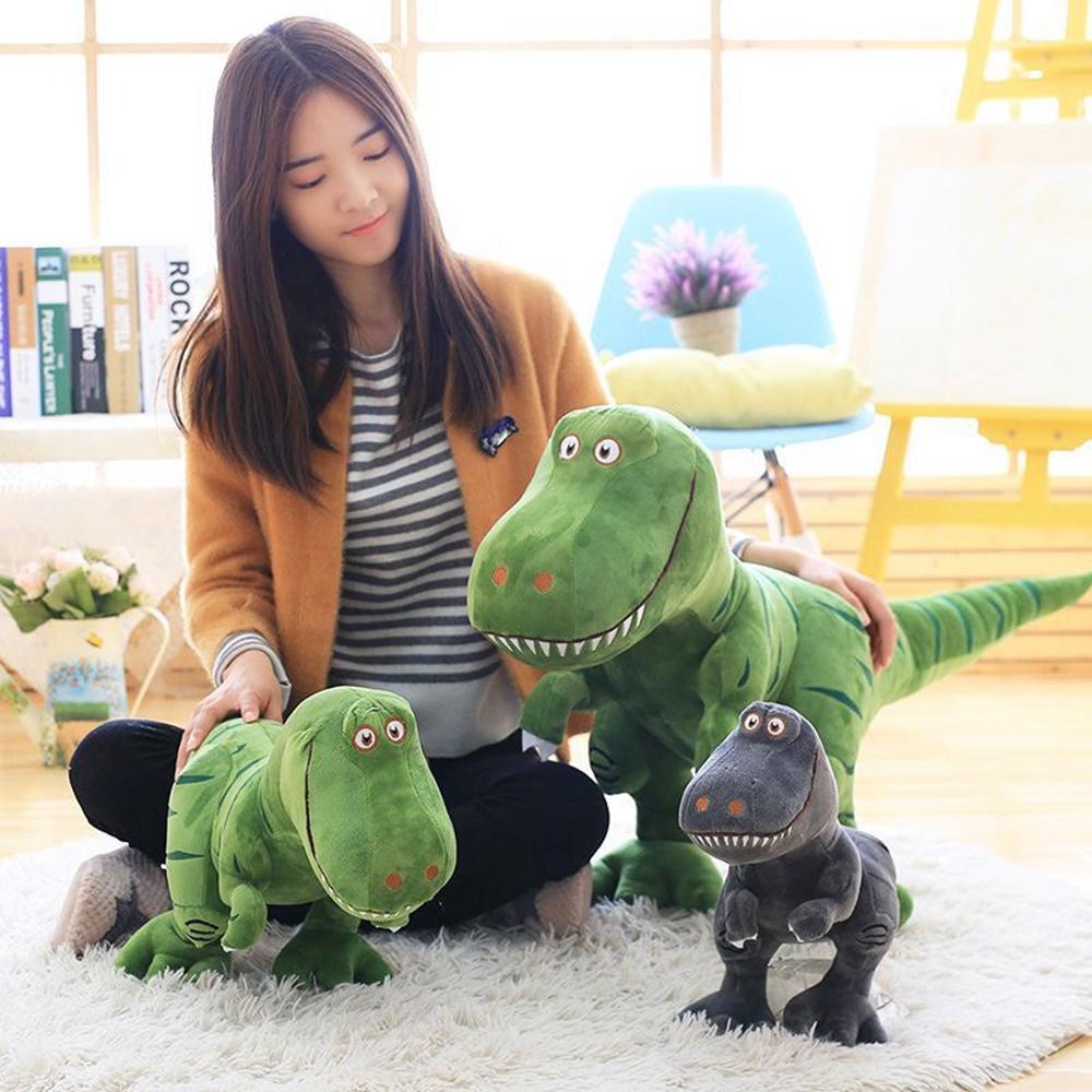 40cm New Dinosaur Plush Toys Cartoon Tyrannosaurus Cute Stuffed Dolls for Kids Children Boys Birthday Holiday Creative Gift