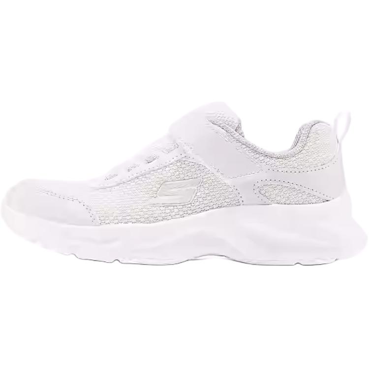 Skechers Kids Boys Comfortable Versatile Breathable Low-Top Casual Shoes Kids sneaker White 405110L-WHT 27.5