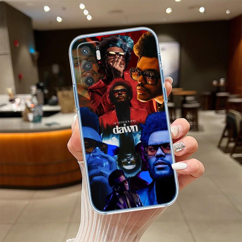 RE60 The Weeknd Transparent Phone Case for Motorola Moto G7 G8 G9 G84 G85 G73 G24 G15 Z2 Play Power Plus