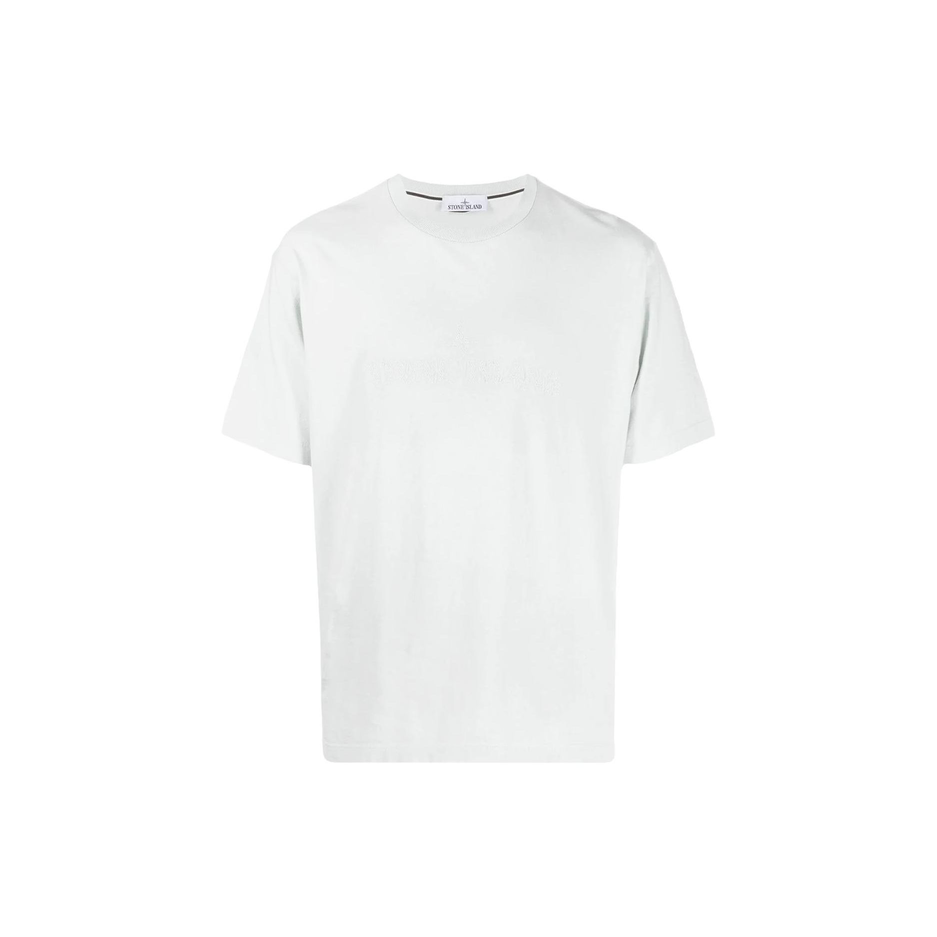 

Stone Island FW22 Однотонная футболка с коротким рукавом и вышивкой логотипа Cleanfit Мужские Топы Белый 771521560-V0001 L