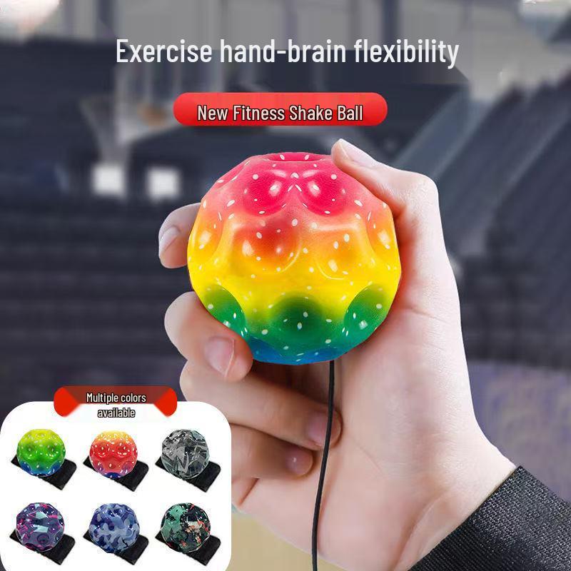 Luminous Moonstone Elastic Wrist Rebound Ball Toy for Kids