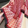 New Luxury Women Scarf Houndstooth Paisley Sun Protection Beach Towel Multi-functional Cotton Linen Long Towel Shawl Warp Hijab