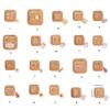 Biscuit Moulds Easy to Use Biscuit Stamps Mothers' Day Theme Plastic Material