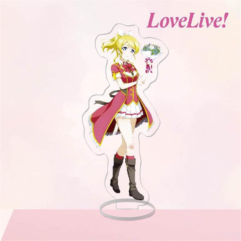 Modellino Stand Gruppo Anime Moda Love Live Portachiavi Kotori Minami Nico Yazawa Sonoda Umi Figure Supporto Standee Scrivania