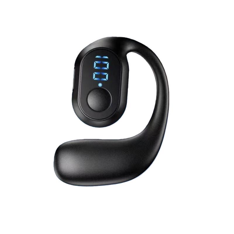 XD3E Bluetooth Headset: Single-ear, ultra-long battery, sports-friendly, ear-hook, comfortable, with power display.