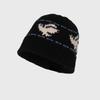 Meier Fisherman's hat Children's autumn and winter knitted wool hat, warm retro literary and ethnic style wool basin hat
