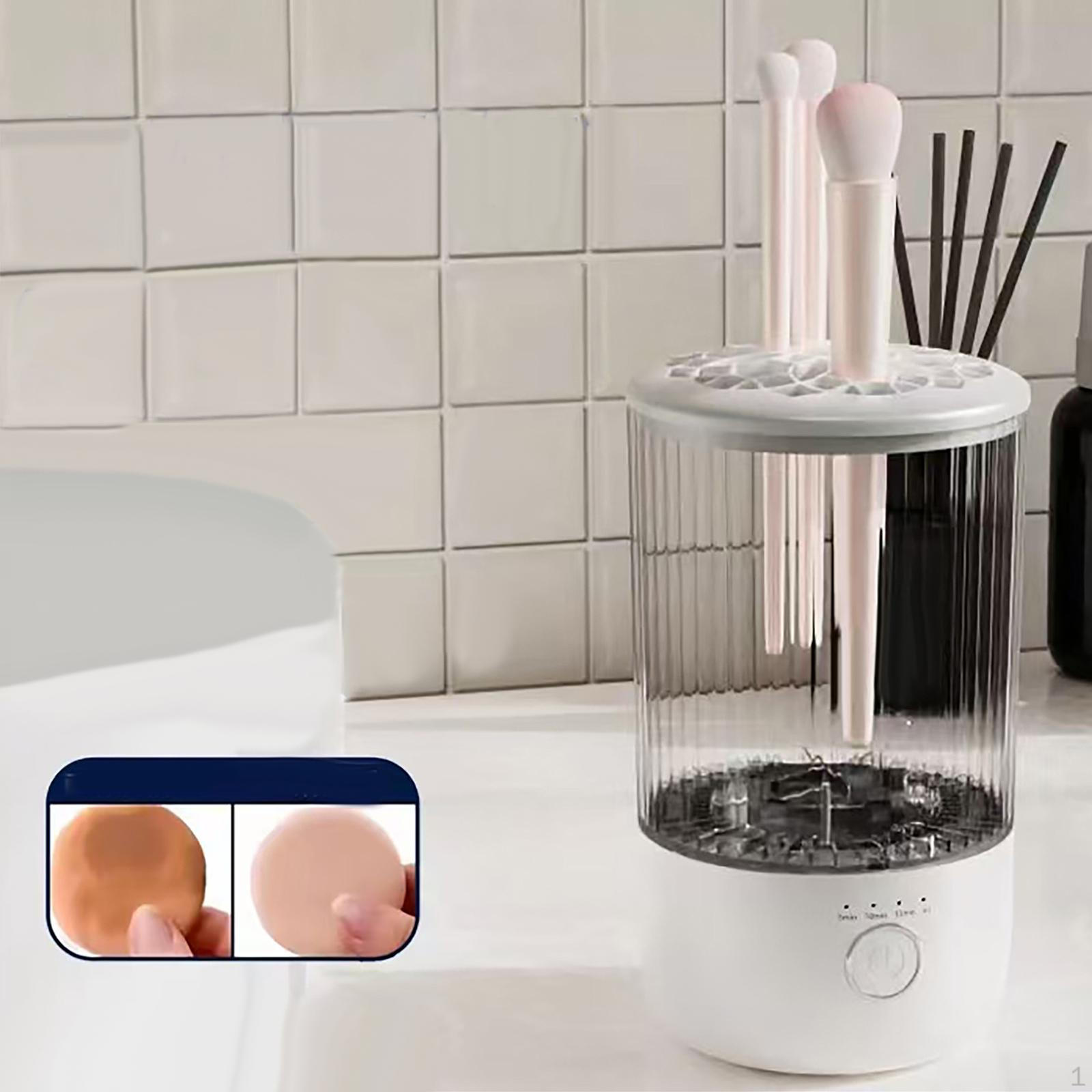 

Electric Makeup Brush Cleaner Dryer Quick Dry Lightweight Accessories Cleaning Tool Machine