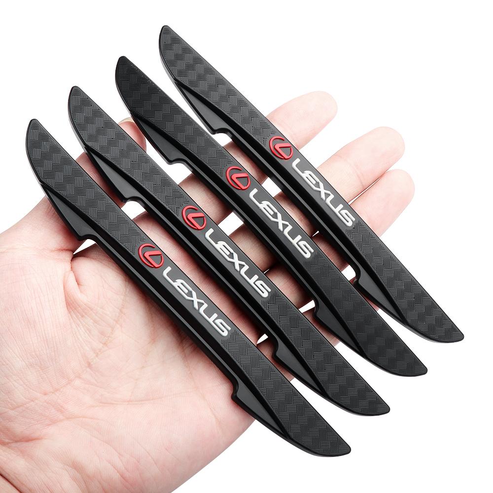 YSFKA1 Car Door Edge Rearview Mirror Bumper Anti-collision Strips For Lexus LS ES300 GS350 LC RZ IS350 CT200h LX570 RX500h GX460 NX30