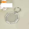 5/50Pcs Transparent Photo Frame Keychain Tassels Snap-In Custom Insert Photo Acrylic Blank Keyring Clear Blank Picture Pendant