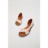 Black Open Front Women's Sandals Summer Shoes Ballerinas