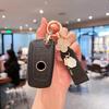 TPU Leather Car Key Case Remote Cover Shell Holder Keychain Fob for BMW 120i 225i 320i 330Li 1 2 3 Series I3 IX3 X3 X2 M3 M2 X3M
