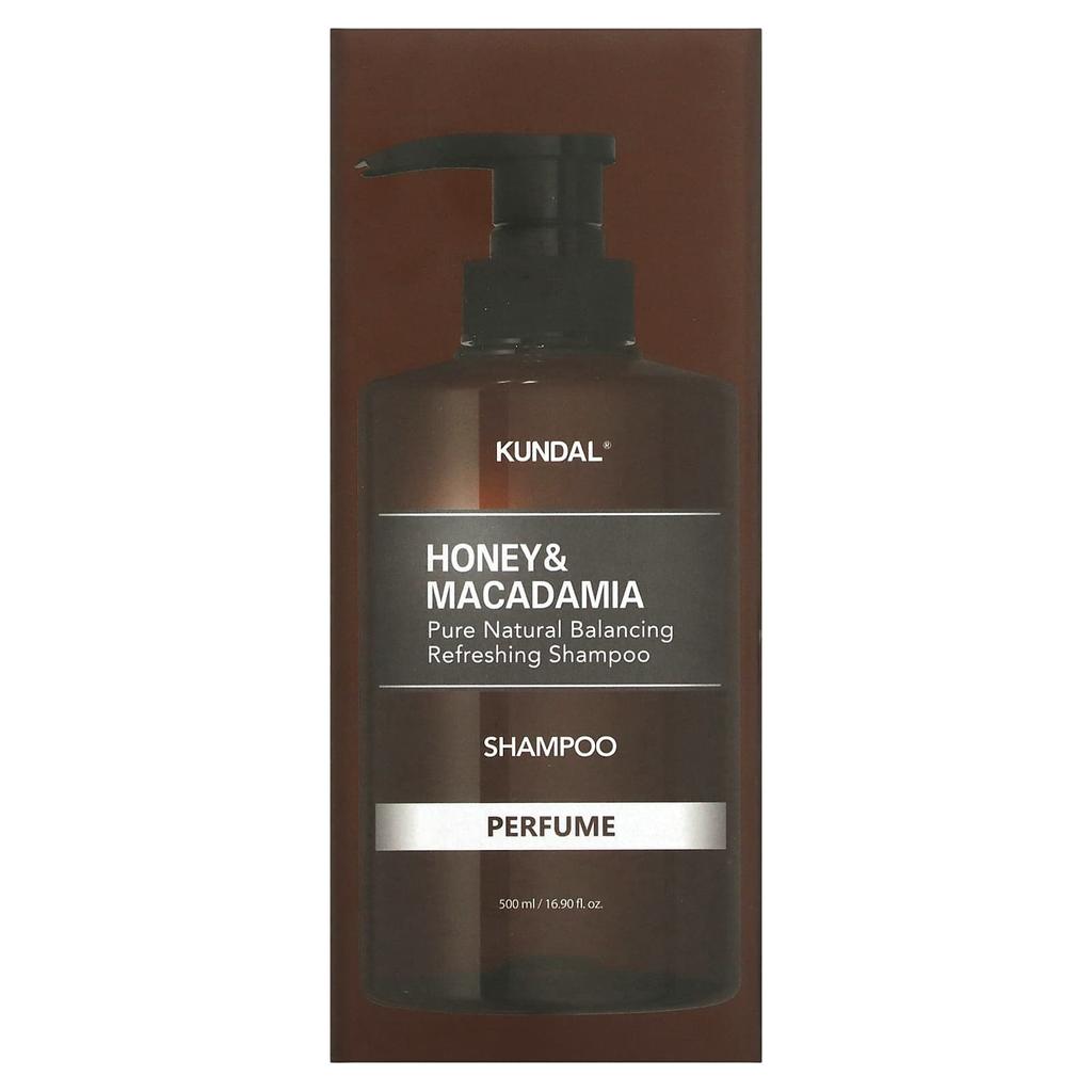 KUNDAL Honey & Macadamia, Shampoo, Cherry Blossom, 16.90 Fl Oz (500 Ml)