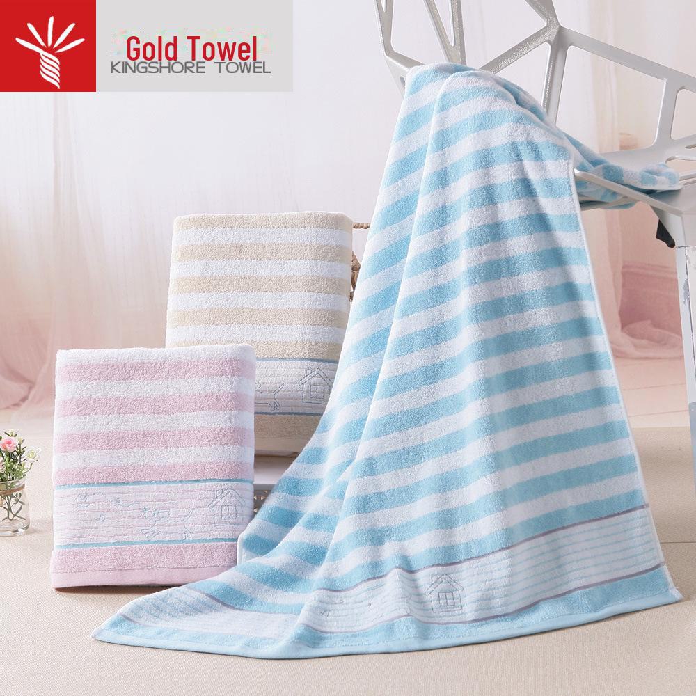 Jinhao Reiner Baumwolle Verdickte Trockenhaube - 64x24 cm, 100g Saugfähiges Handtuch