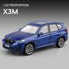 1:32 X3M Suv Lega Pressofusa Modello Auto Giocattolo Suono e Luci Pull Back Giocattolo per Bambini Collezionabili Regalo di Compleanno